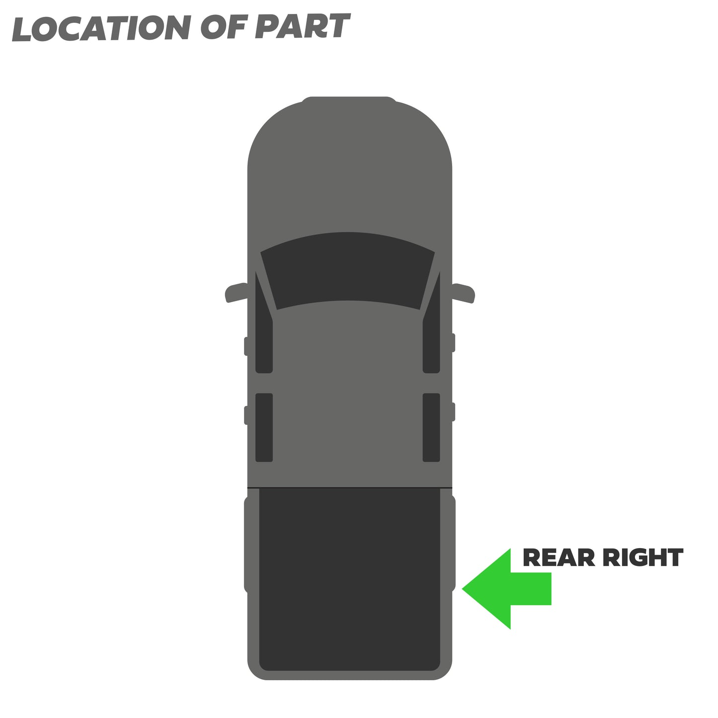 Rear Right Mudflap for Nissan Navara D40