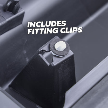 Lower Door Moulding in Textured Black - Rear Rear Door Section - for Range Rover Sport L494