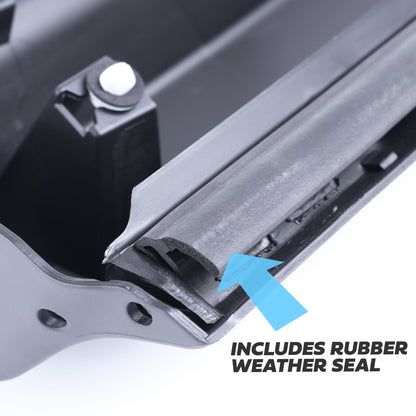 Lower Door Moulding in Textured Black - Rear Rear Door Section - for Range Rover Sport L494