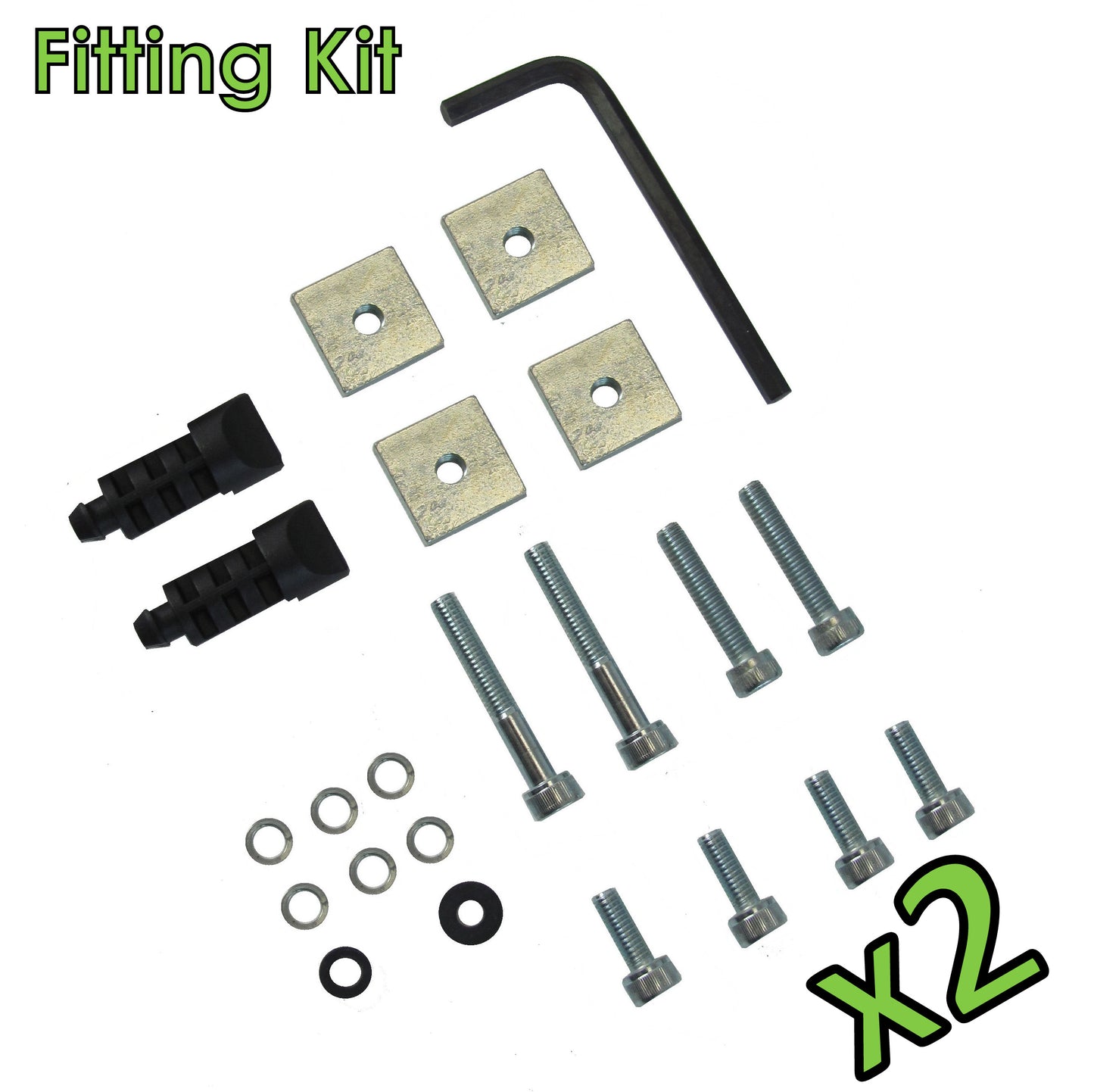 Roof Bar Feet for Expert, Caddy, Inca, Jumpy