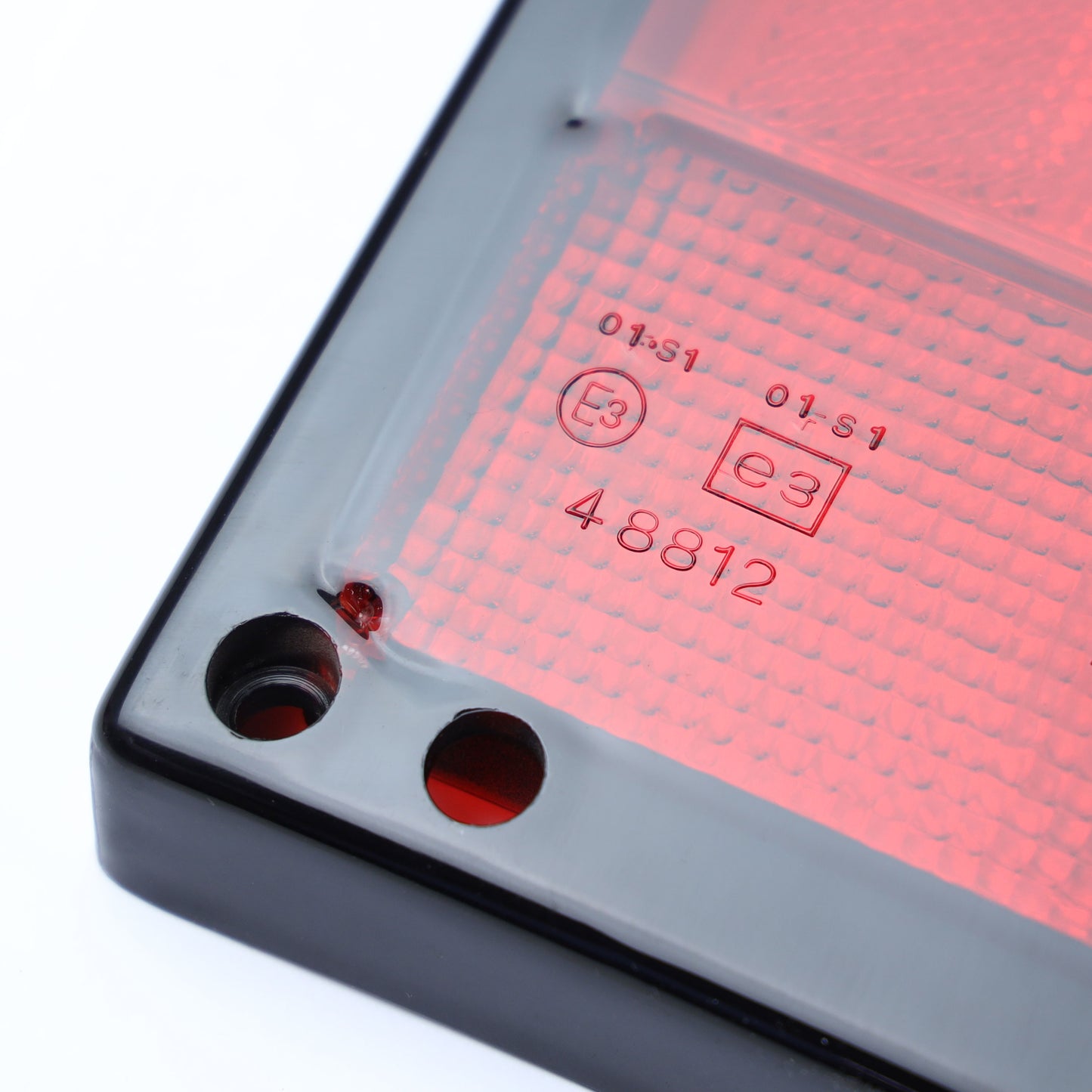 Rear Light Lens for Range Rover Classic - Main Lens - Black Edge - Right Side