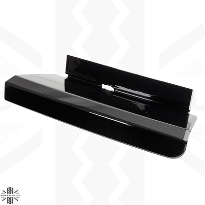 Rear Bumper Recess Trim (Lower Section) for Land Rover Defender L663 in Gloss Black - RIGHT