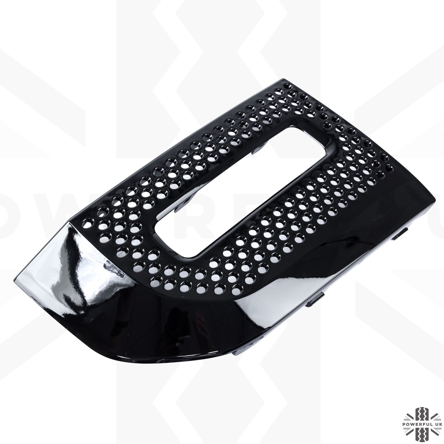 Fog Lamp Surround Grille for Land Rover Defender L663 - Gloss Black - RIGHT