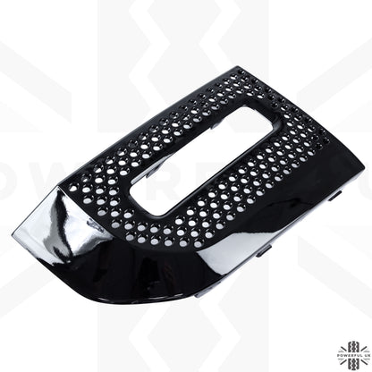Fog Lamp Surround Grille for Land Rover Defender L663 - Gloss Black - RIGHT