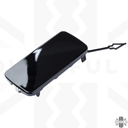 Tow Eye Blanking Plate for Land Rover Defender L663 - Gloss Black - Right