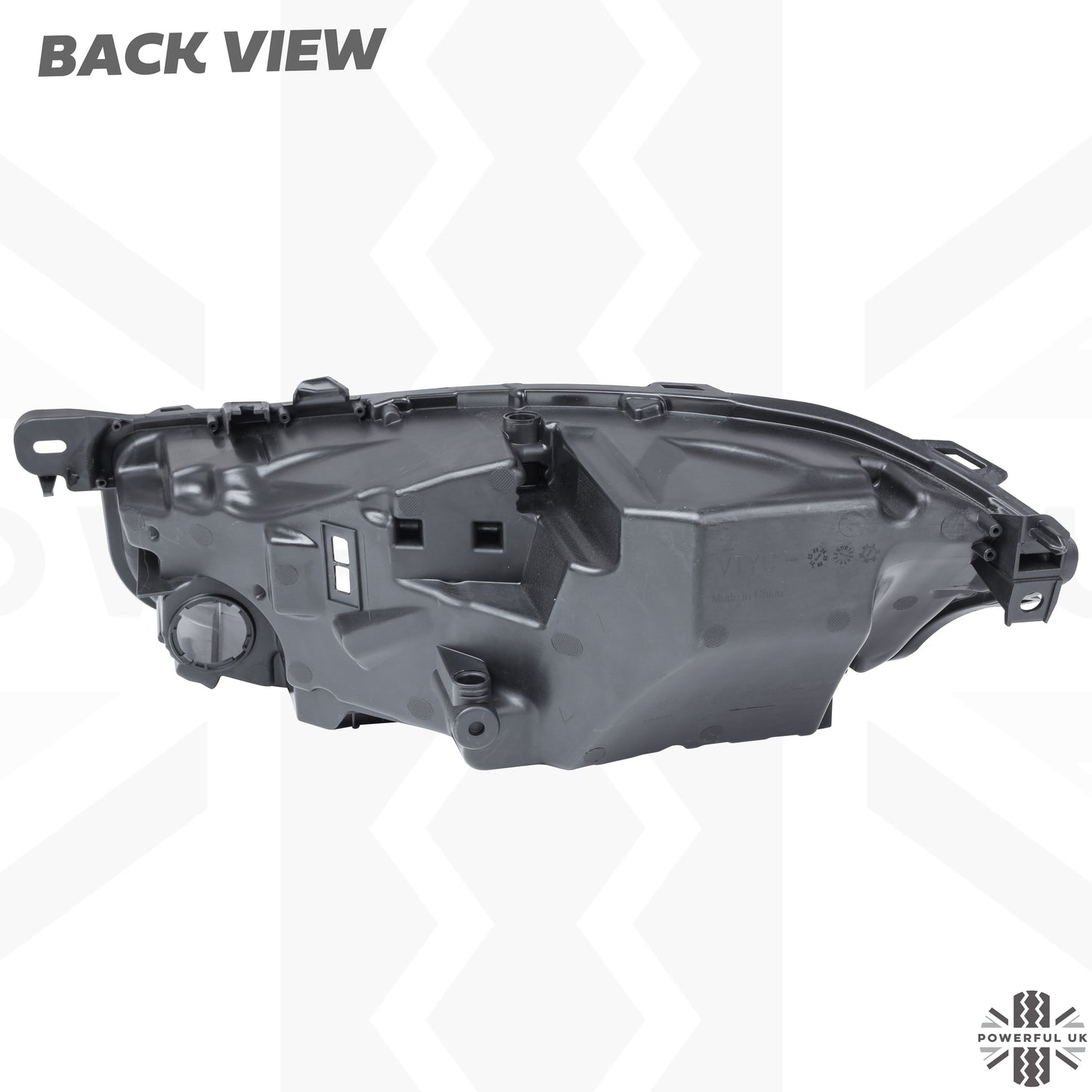 Right Replacement Headlight Rear Housing for Jaguar XF 2016-20 - LED Type