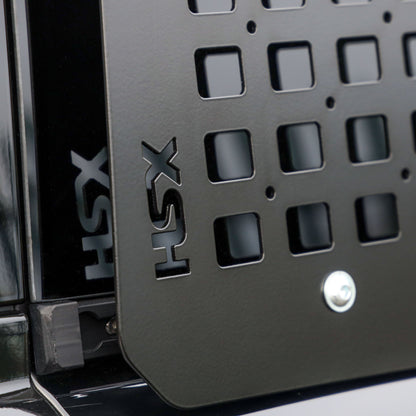 Molle Plate Kit - Black - Grid Design - RH - for Land Rover Defender L663 (90 Model)