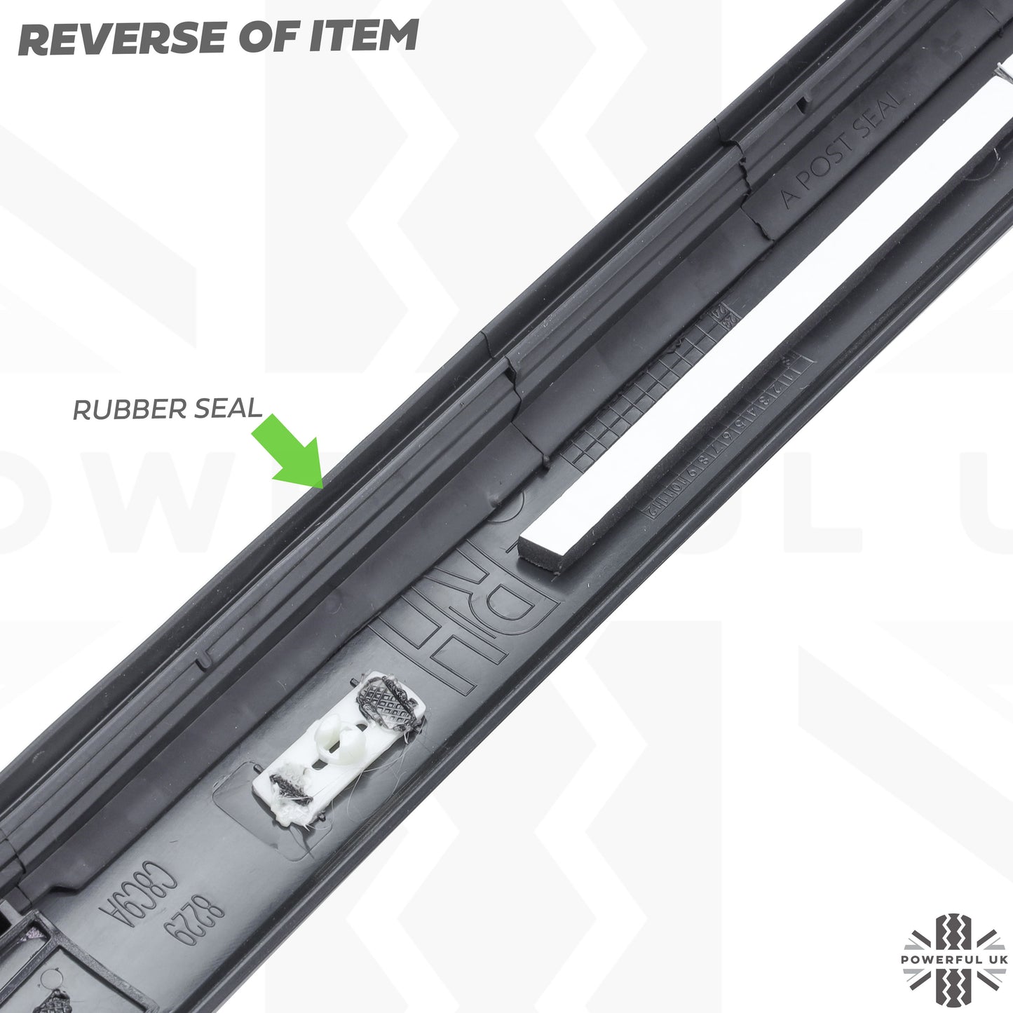 Aftermarket A Pillar Finisher in Gloss Black for Range Rover Sport L494 - RIGHT