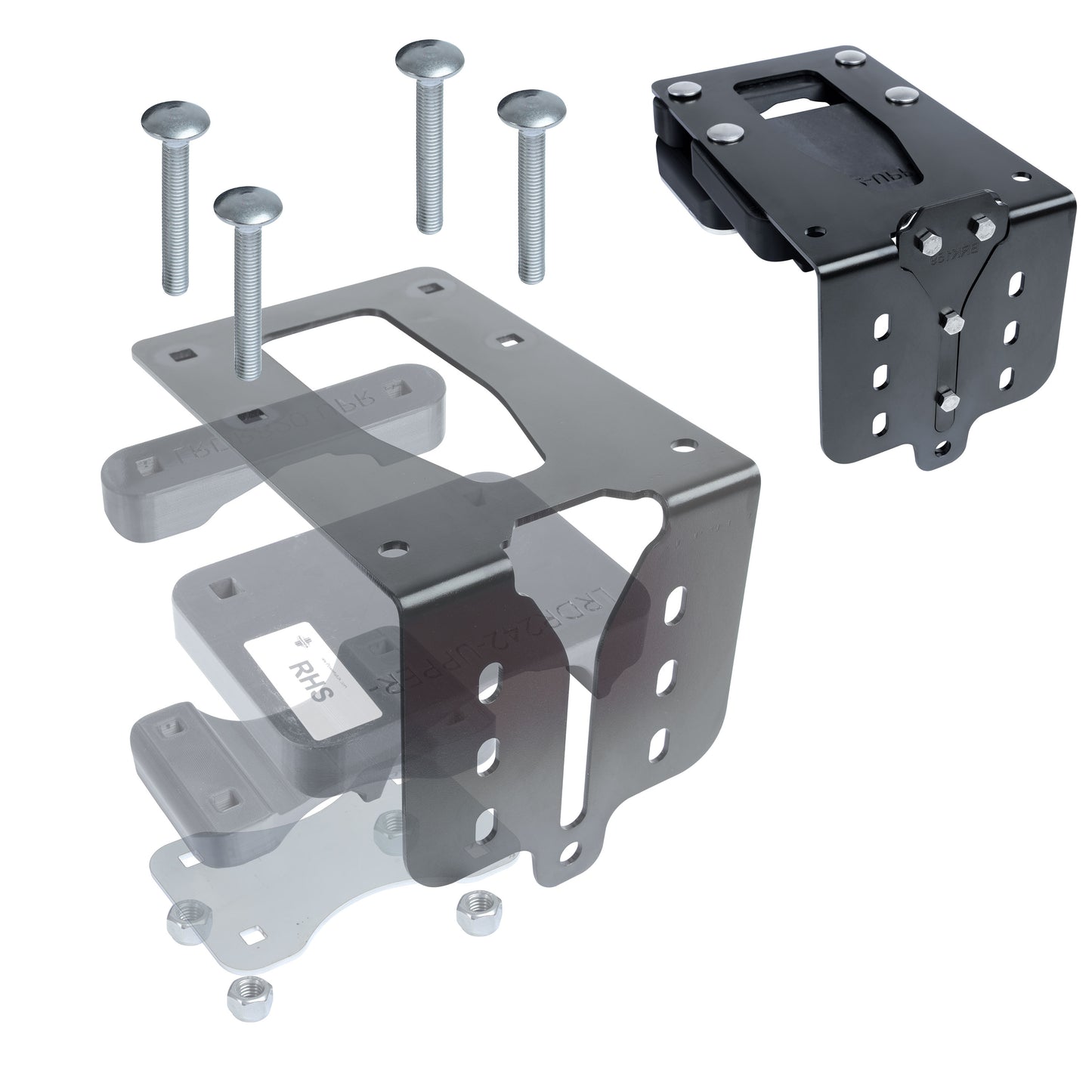 Cross Bar Awning Quick Release Mount Kit for Land Rover Defender L663 - for ARB - RIGHT