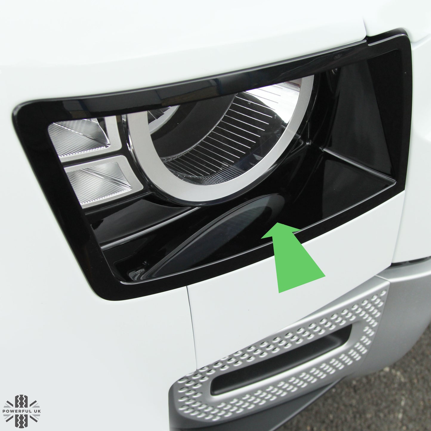 GENUINE Headlight Surround 'NO Washer' for Land Rover Defender L663 - RIGHT