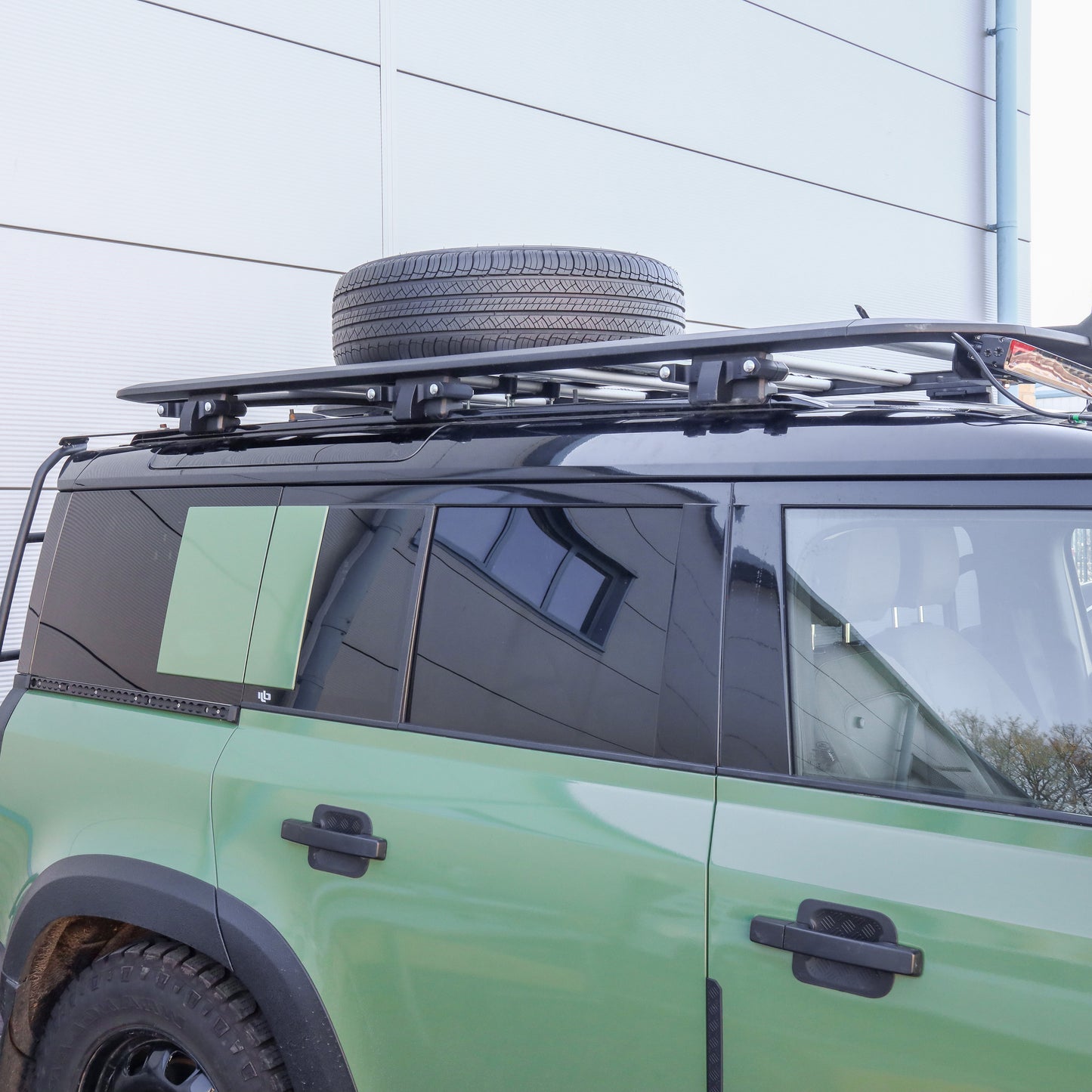Awning Pillar Mount for Expedition Roof Rack for Land Rover Defender L663 - Right
