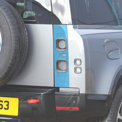 Rear Light Cover Panel in Gloss Black for Land Rover Defender L663 - Right