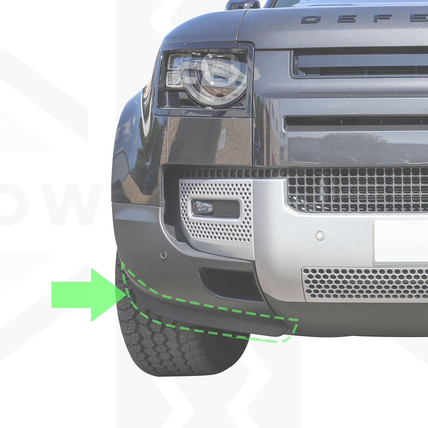 Air Deflector for Land Rover Defender L663 - RIGHT