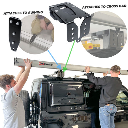 Cross Bar Awning Quick Release Mount Kit for Land Rover Defender L663 - for ARB - RIGHT