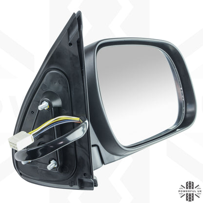 Wing Mirror Assembly - Chrome - RH - for Toyota Hilux Mk6 (WITH power fold)