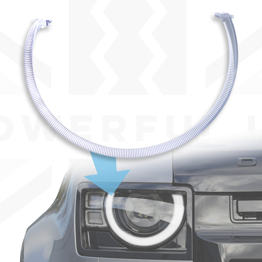 Headlight Signature Halo Acrylic Strip for Land Rover Defender L663 - Right
