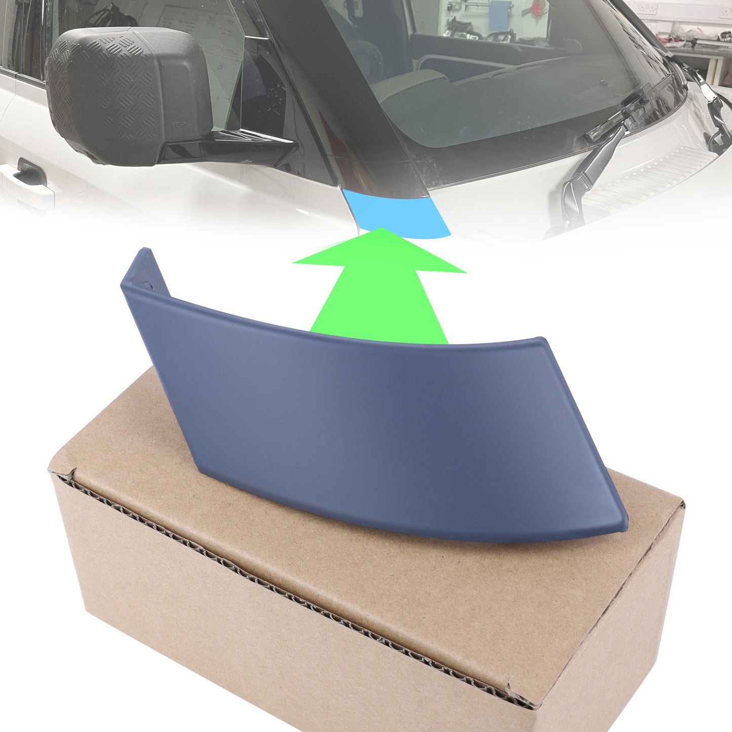 Late Type A Pillar Finisher Cap for Land Rover Defender L663 - RIGHT