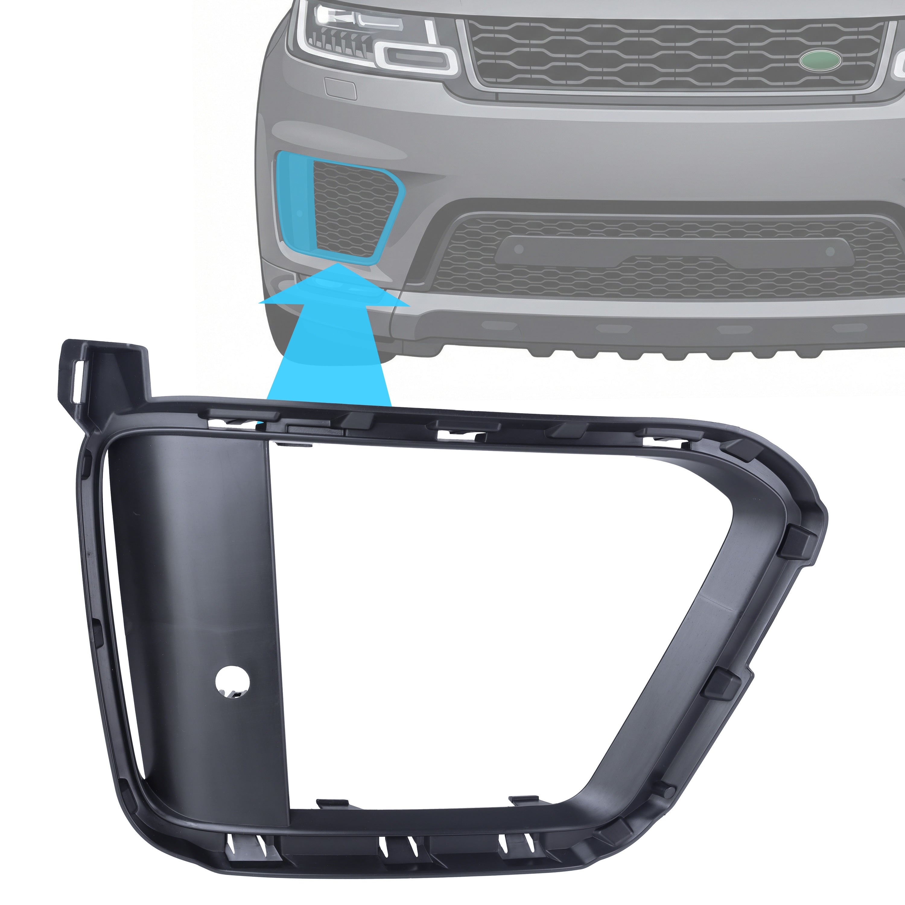 Front Bumper Grille Frame for Range Rover Sport L494 2018-22 - Right ...