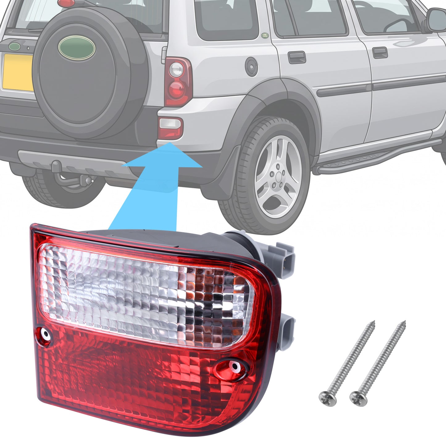 Rear Light Assembly for Land Rover Freelander 1 - Right