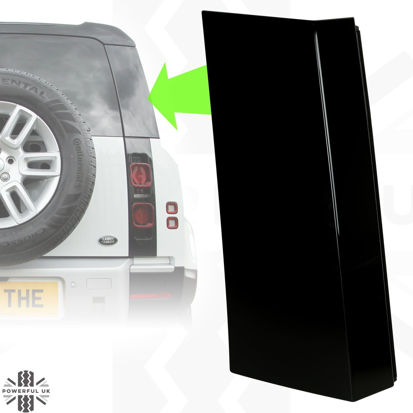 Rear Upper Quarter Panel - RH - for Land Rover Defender L663