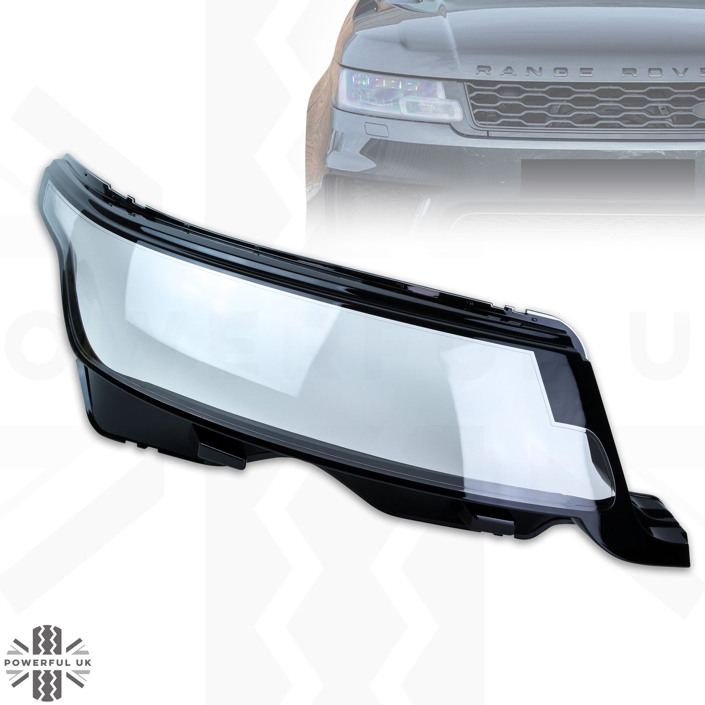 Replacement Headlight Lens for Range Rover Sport 2018-22 - RH