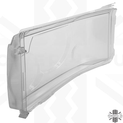 Replacement Headlight Lens - Early Type - for Range Rover Sport 2005 - PAIR