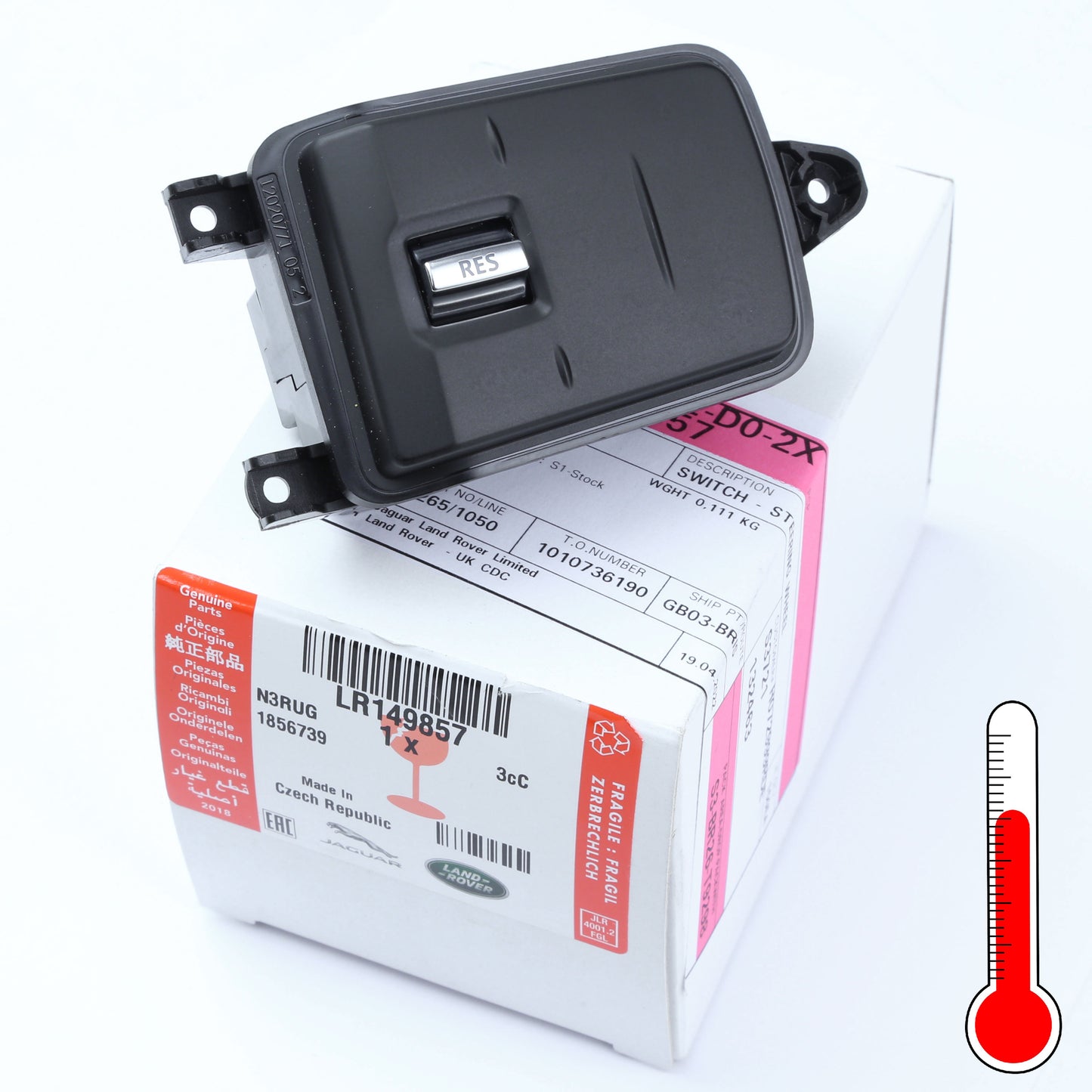 Heated Touch Switch Pack for Land Rover Discovery 5 2021-on - Right