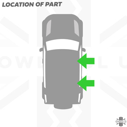 Cross Bar Awning Quick Release Mount Kit for Land Rover Defender L663 - for ARB - RIGHT