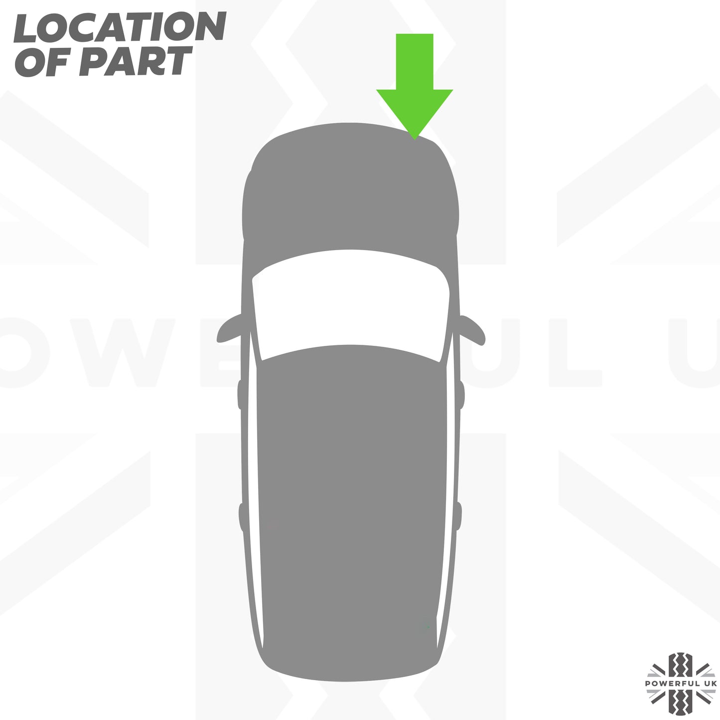 Replacement Headlight Lens - Early Type - for Range Rover Sport 2005 - RH