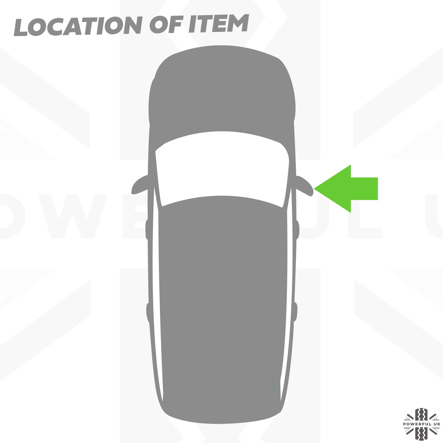 Genuine Wing Mirror Assembly for Range Rover Sport L494 - LR045119
