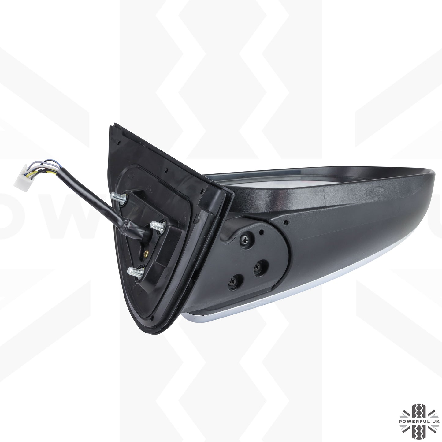 Wing Mirror Assembly - Chrome - RH - for Toyota Hilux Mk7 (2011-15)