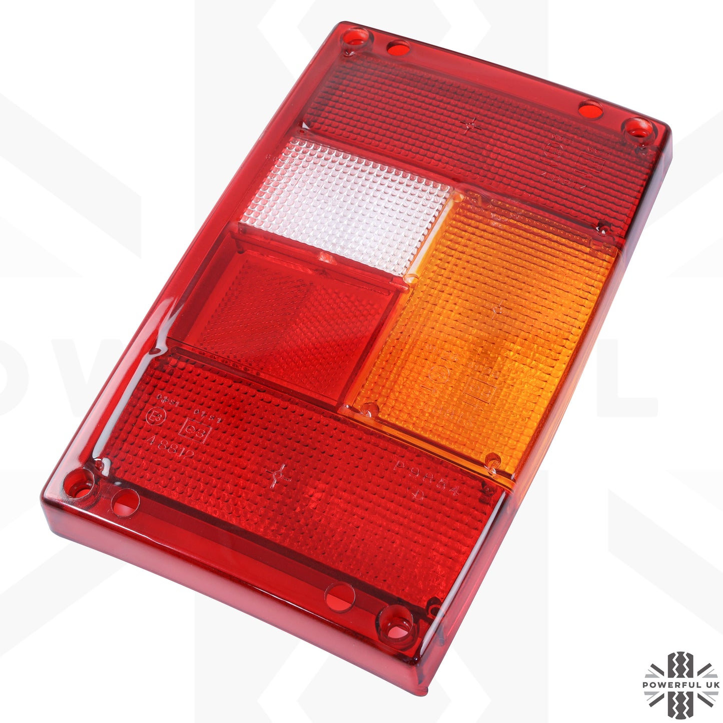 Rear Light Lens for Range Rover Classic - Main Lens - Clear Edge - Right Side