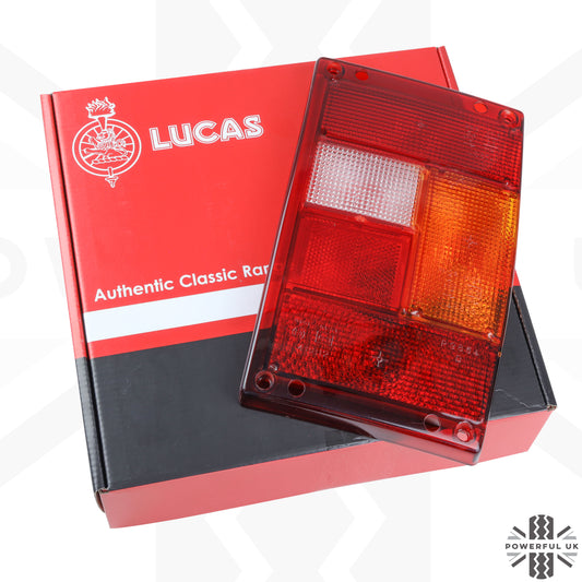 Rear Light Lens for Range Rover Classic - Main Lens - Clear Edge - Right Side