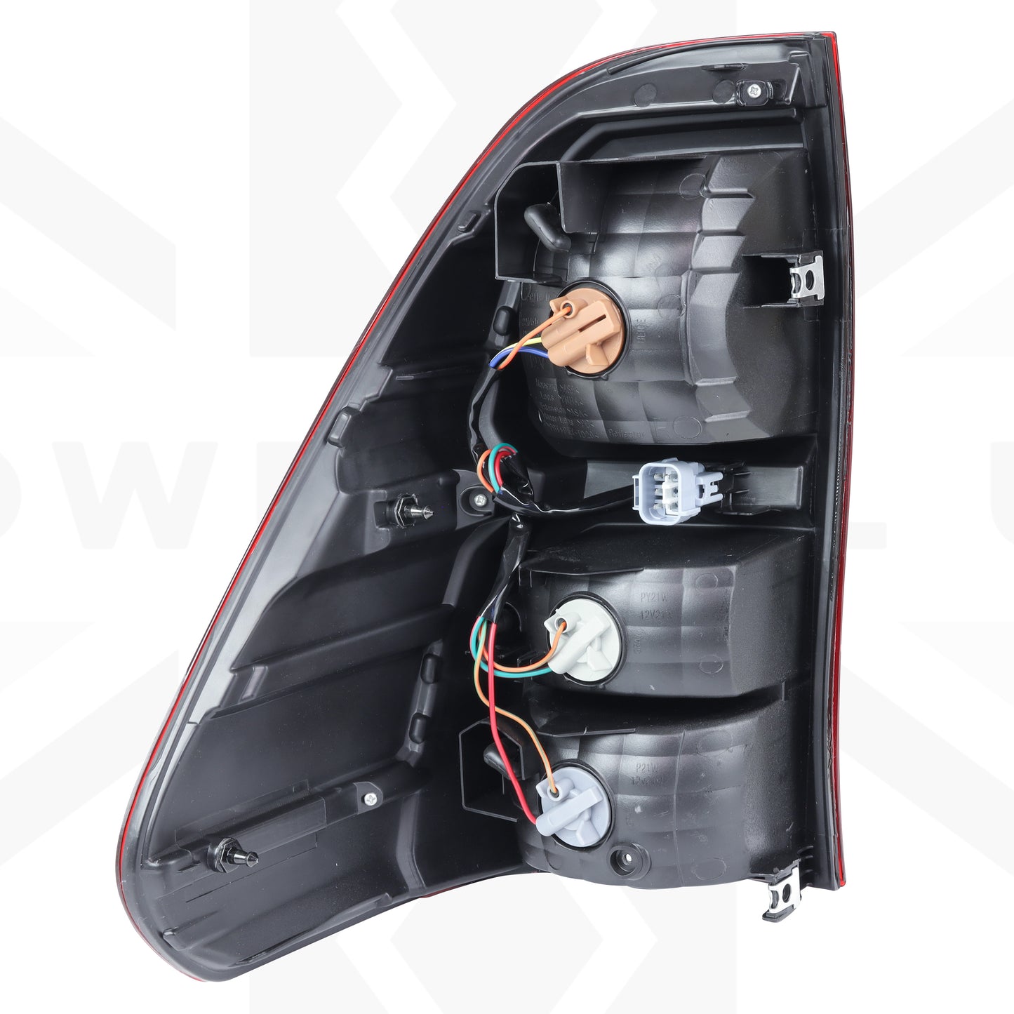 Rear Light inc loom - RH - for Toyota Hilux Mk8 Revo (2016 on) - EU Spec No Fog