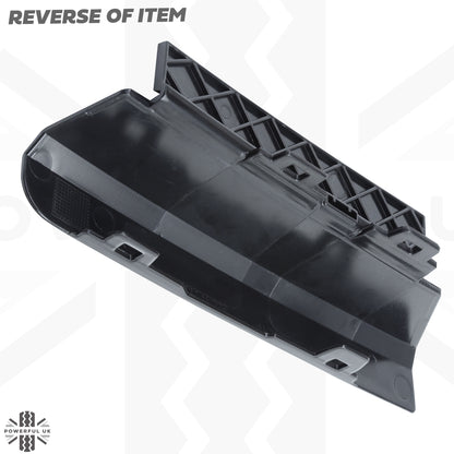 Rear Bumper Recess Trim (Lower Section) for Land Rover Defender L663 in Gloss Black - RIGHT