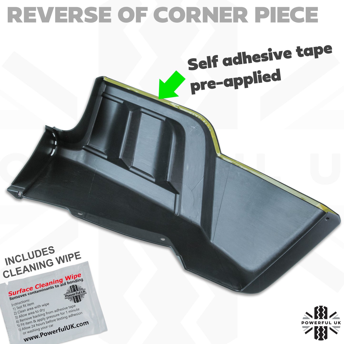 Front Bumper HST styling kit unpainted for Land Rover Freelander 2 - RH