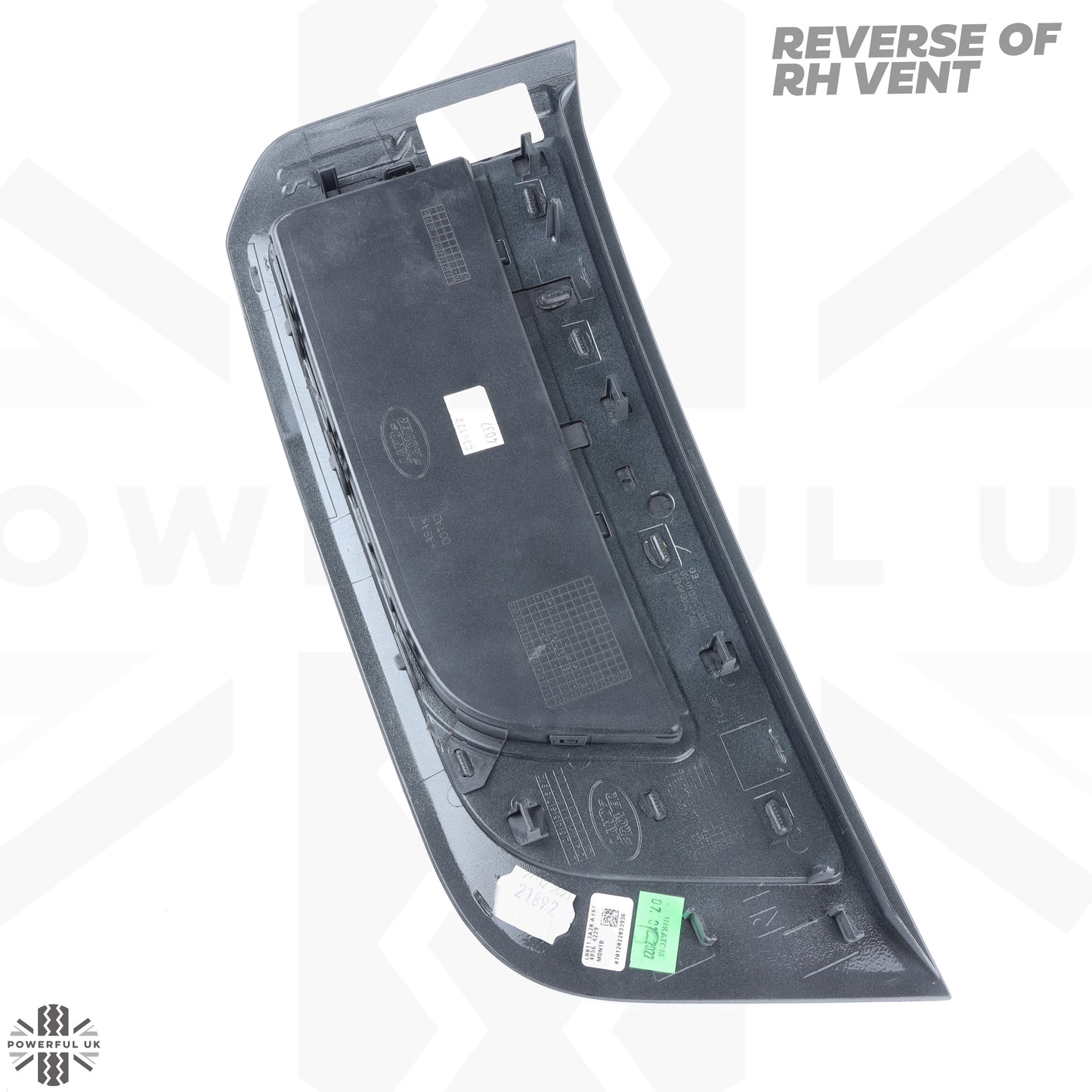 Side Vent Assemblies (Genuine Take-Offs) for Land Rover Defender L663 - Eiger Grey