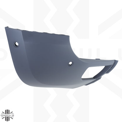 Front Bumper Corner for Land Rover Defender L663 in Primer (Smooth) - RIGHT