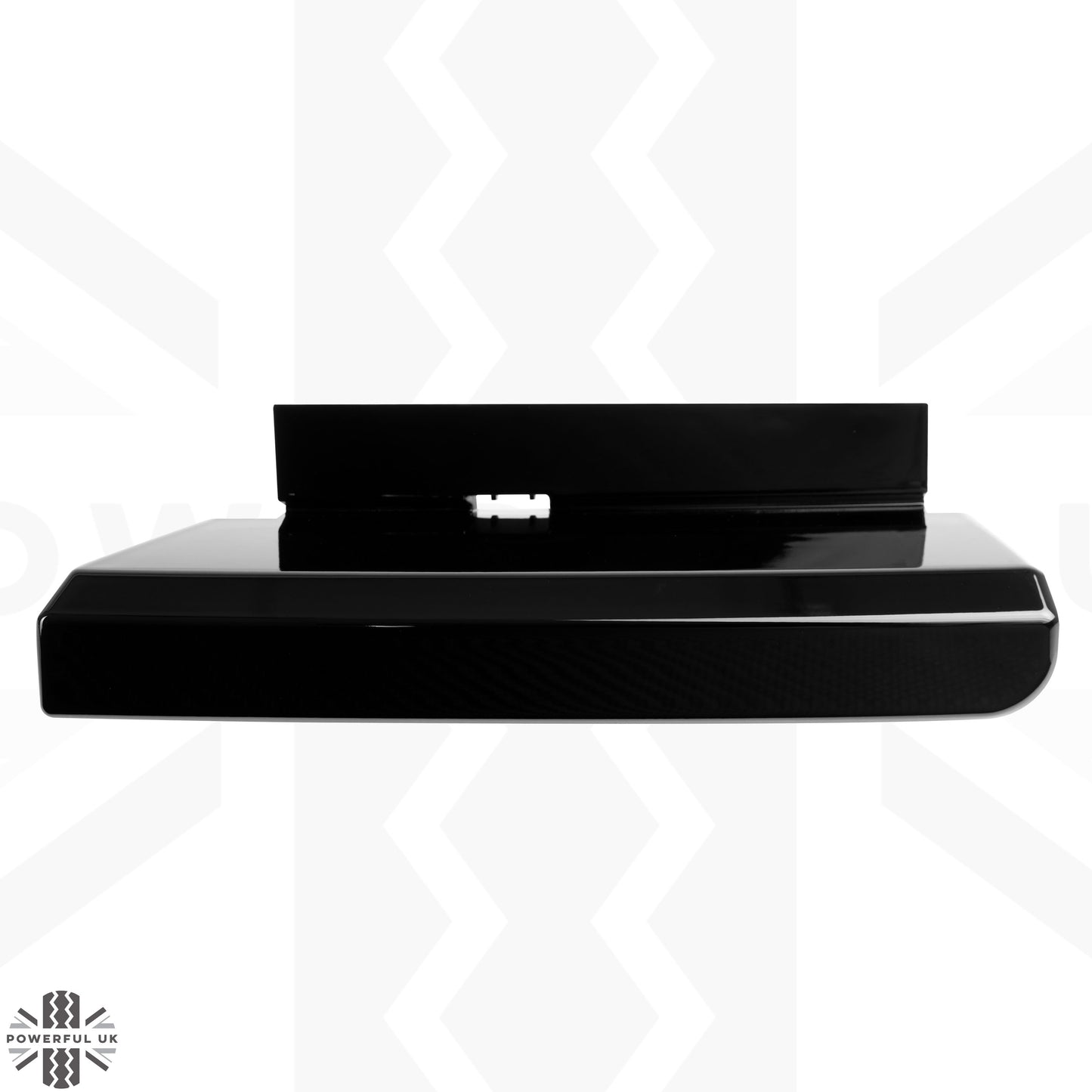 Rear Bumper Recess Trim (Lower Section) for Land Rover Defender L663 in Gloss Black - RIGHT