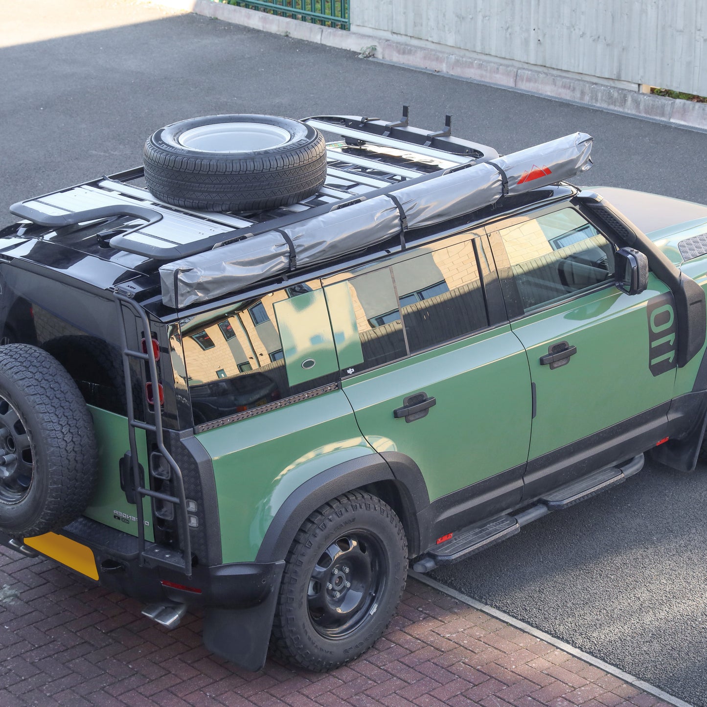 Awning Pillar Mount for Expedition Roof Rack for Land Rover Defender L663 - Right