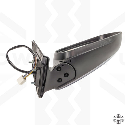 Wing Mirror Assembly - Chrome - RH - for Toyota Hilux Mk6 (WITH power fold)