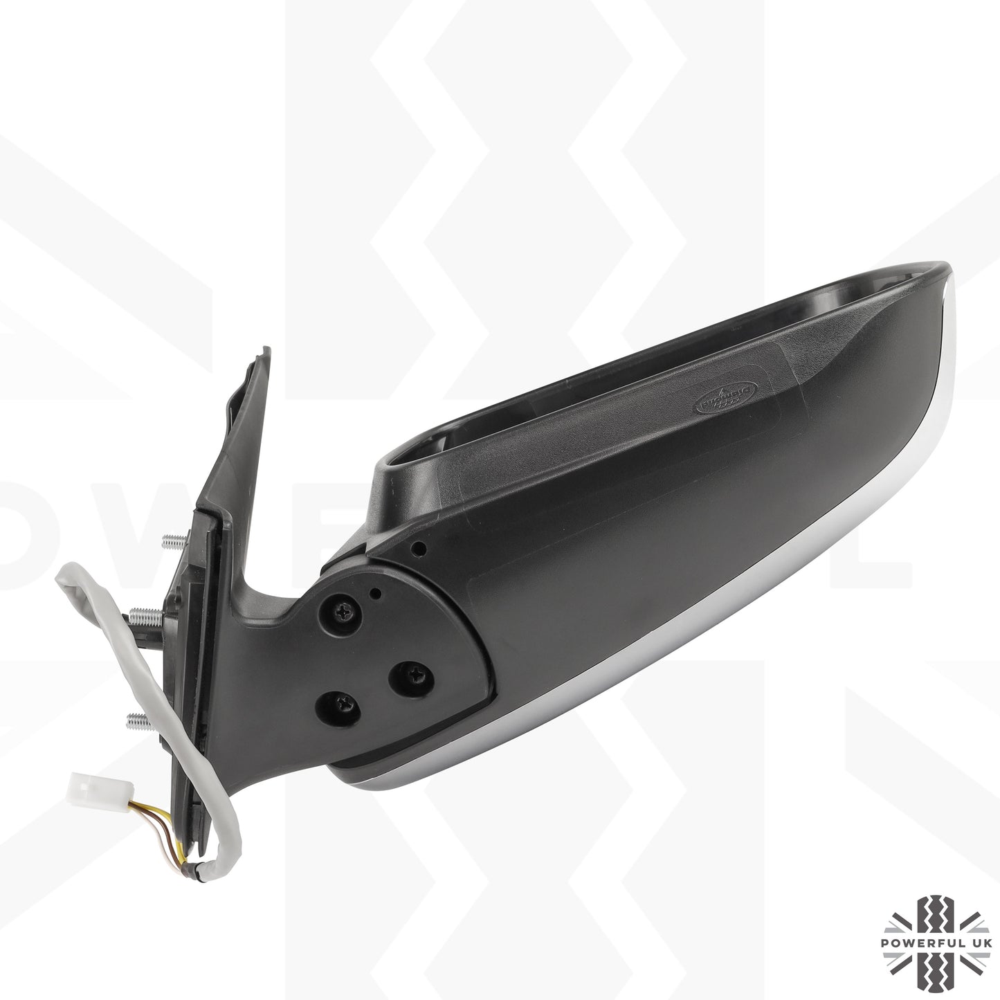 Wing Mirror Assembly - Chrome - RH - for Toyota Hilux Mk6 (NO power fold)