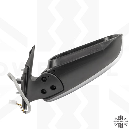 Wing Mirror Assembly - Chrome - RH - for Toyota Hilux Mk6 (NO power fold)