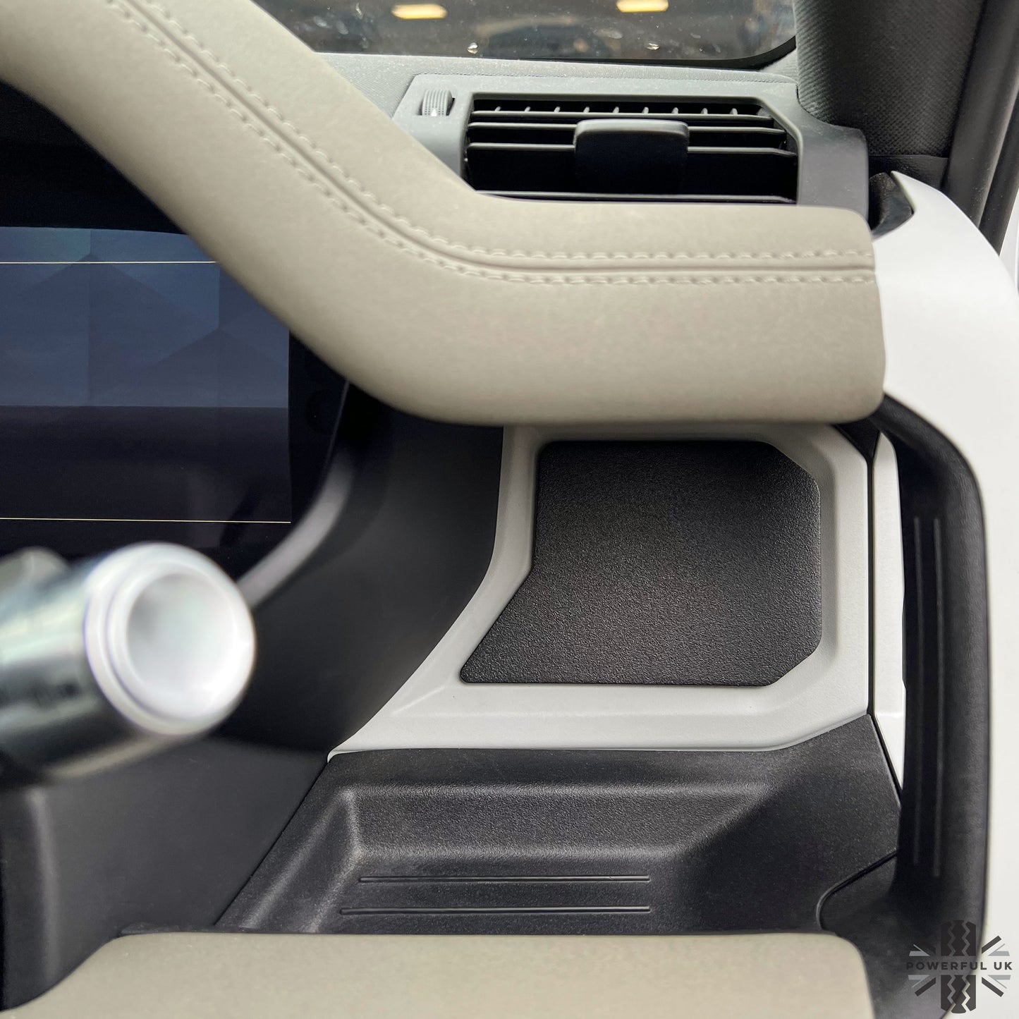 Aluminium Dashboard Fascia Panel Kit for Land Rover Defender L663 (RHD) - Textured Black