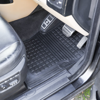 Rubber Floor Mat Set (Genuine) - RHD - for Land Rover Discovery 4