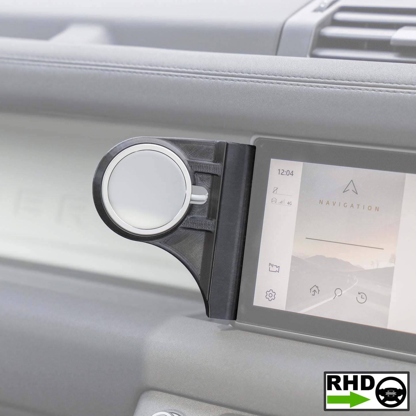 10" Infotainment Screen Phone Mount for Land Rover Defender L663 - RHD - Magsafe Version