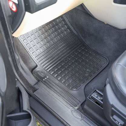 Rubber Floor Mat Set (Genuine) - RHD - for Land Rover Discovery 4
