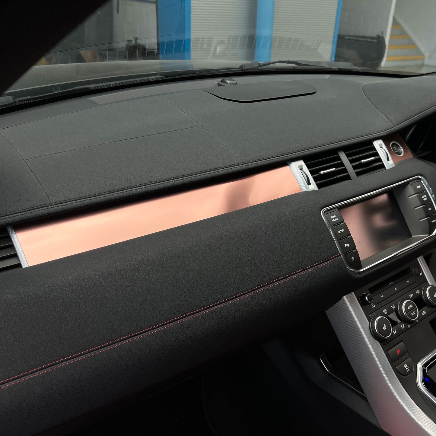 Rose Gold Dash Insert Kit for Range Rover Evoque (2011-18) - RHD