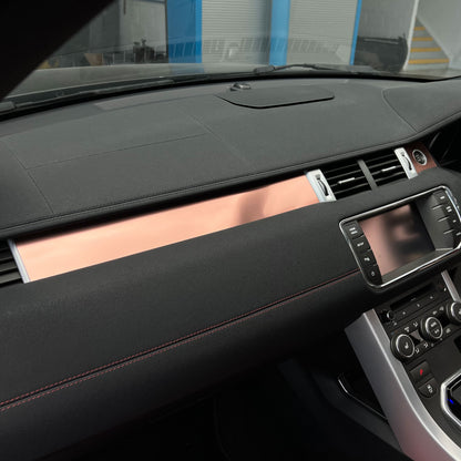 Rose Gold Dash Insert Kit for Range Rover Evoque (2011-18) - RHD