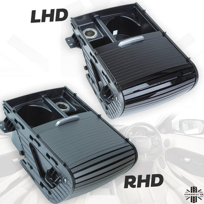 Genuine Cupholder Sliding Compartment for Range Rover Evoque 2011-18 LHD - Meteor Grey